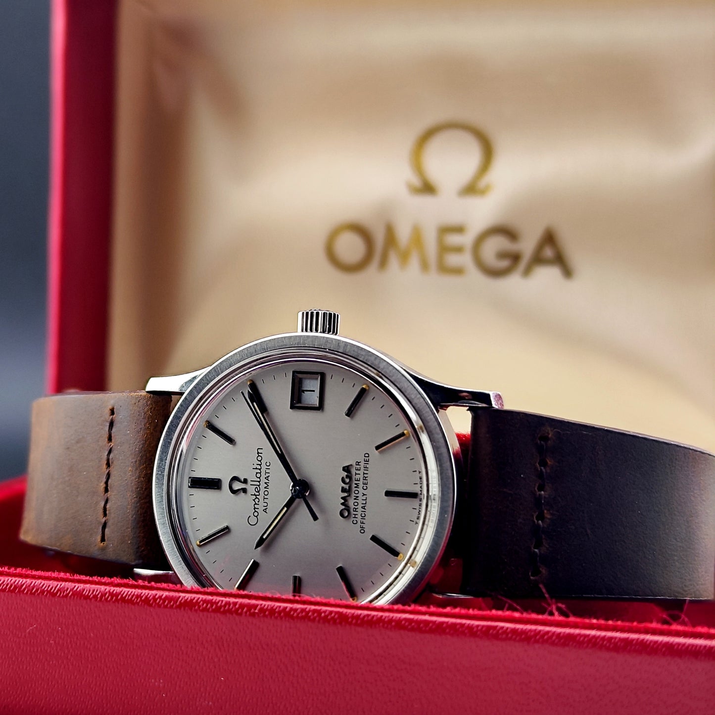 OMEGA Constellation Chronometer with Box | Serviced 01/2026 [REF. 168.033]