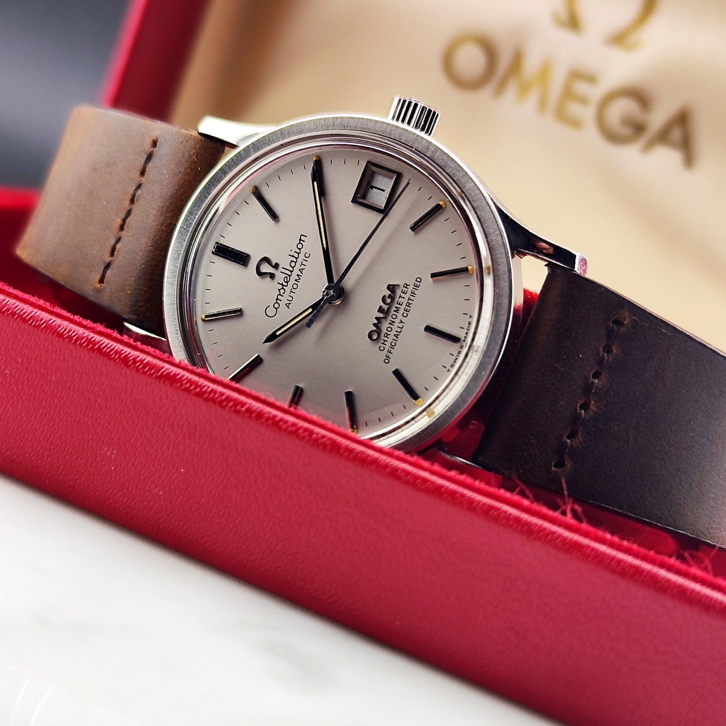 OMEGA Constellation Chronometer with Box | Serviced 01/2026 [REF. 168.033]