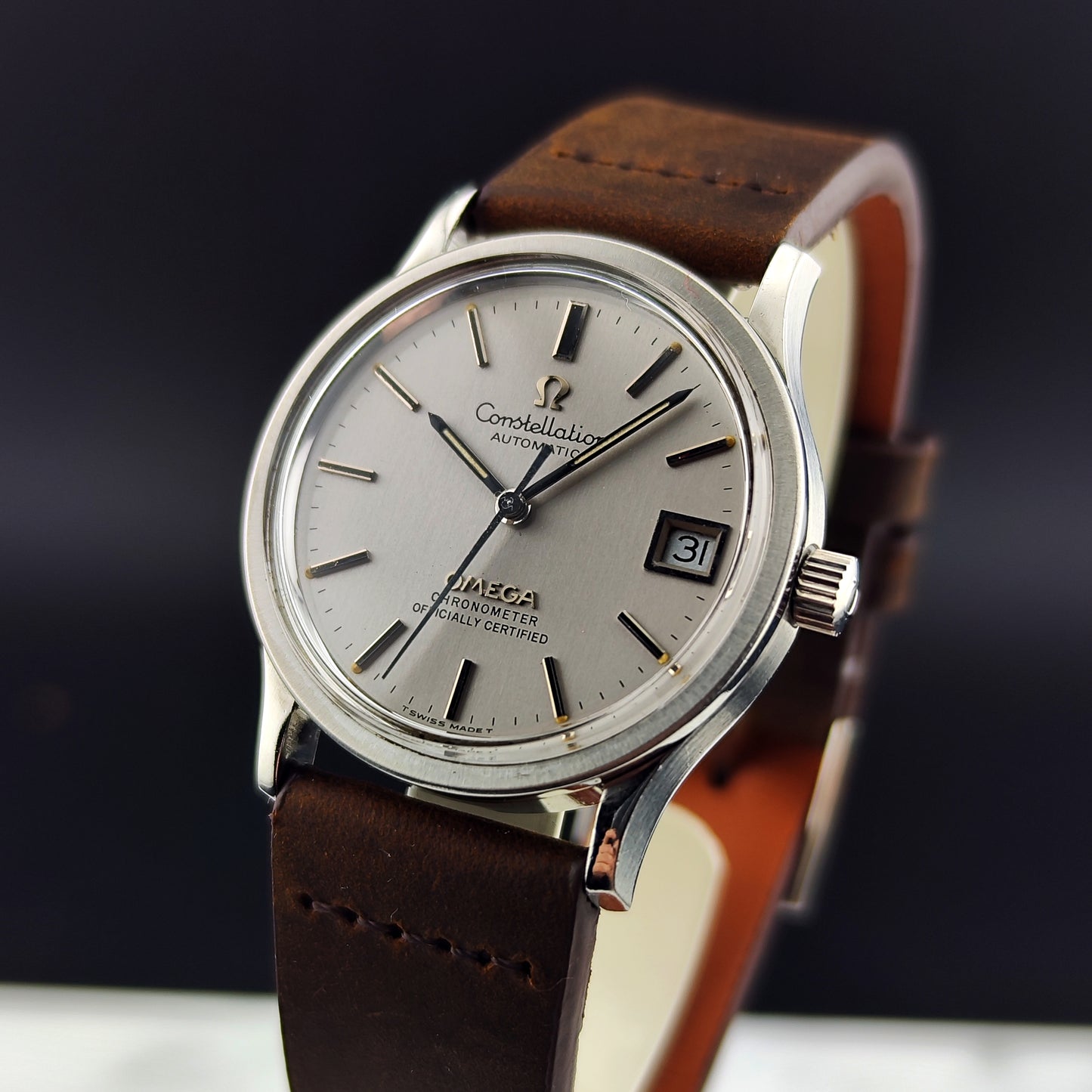 OMEGA Constellation Chronometer with Box | Serviced 01/2026 [REF. 168.033]