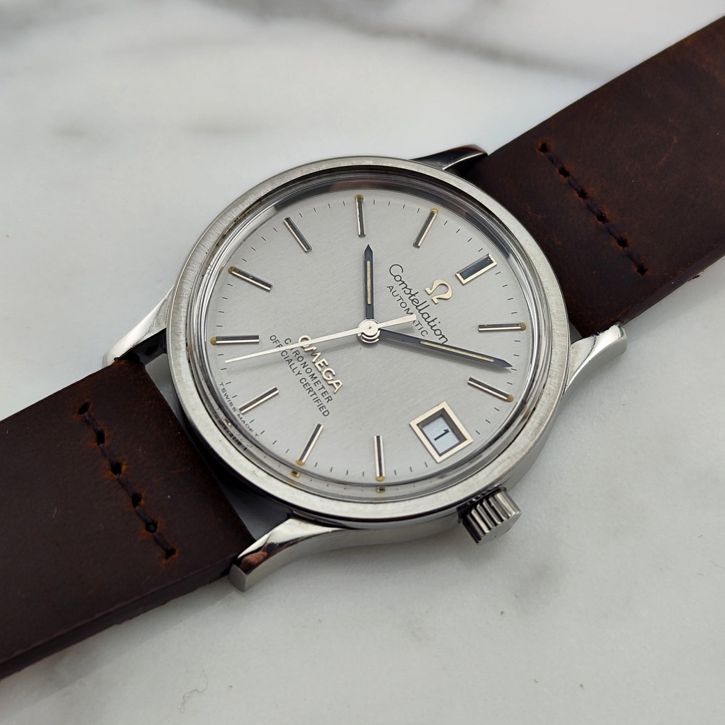 OMEGA Constellation Chronometer with Box | Serviced 01/2026 [REF. 168.033]