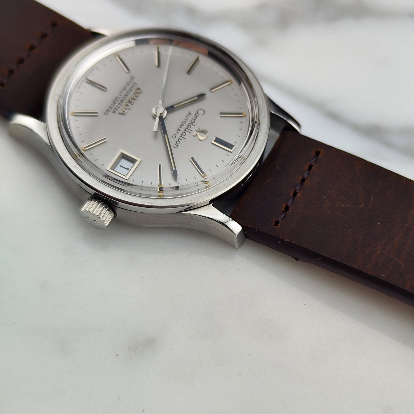 OMEGA Constellation Chronometer with Box | Serviced 01/2026 [REF. 168.033]