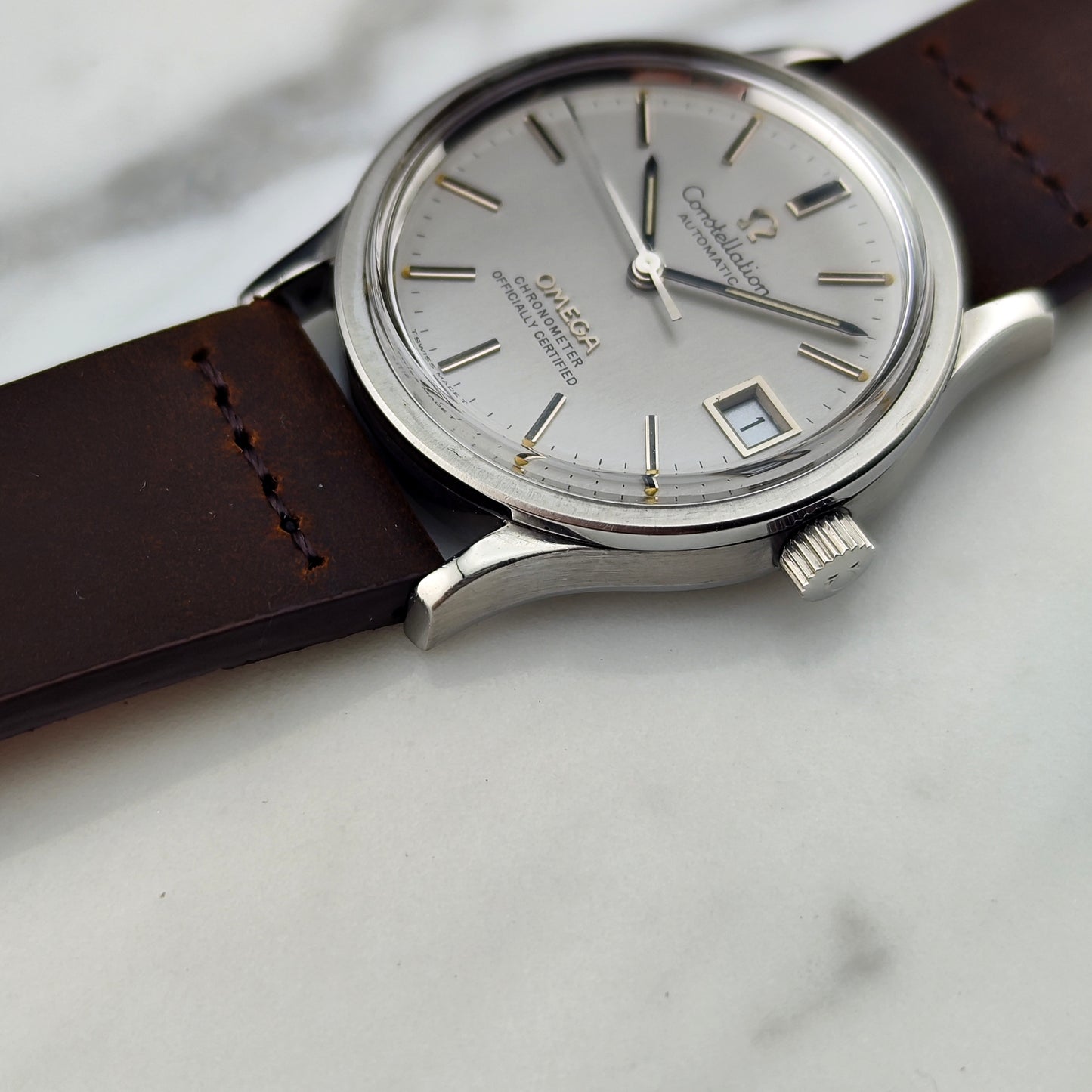 OMEGA Constellation Chronometer with Box | Serviced 01/2026 [REF. 168.033]