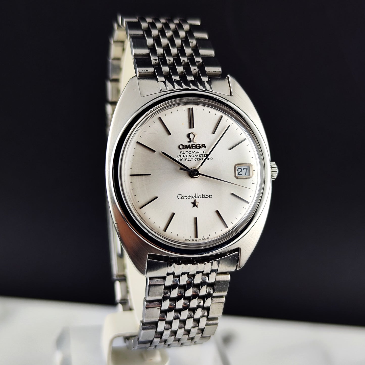 OMEGA Constellation Chronometer C-Shape Silver Dial 1966 [REF. 168.017]