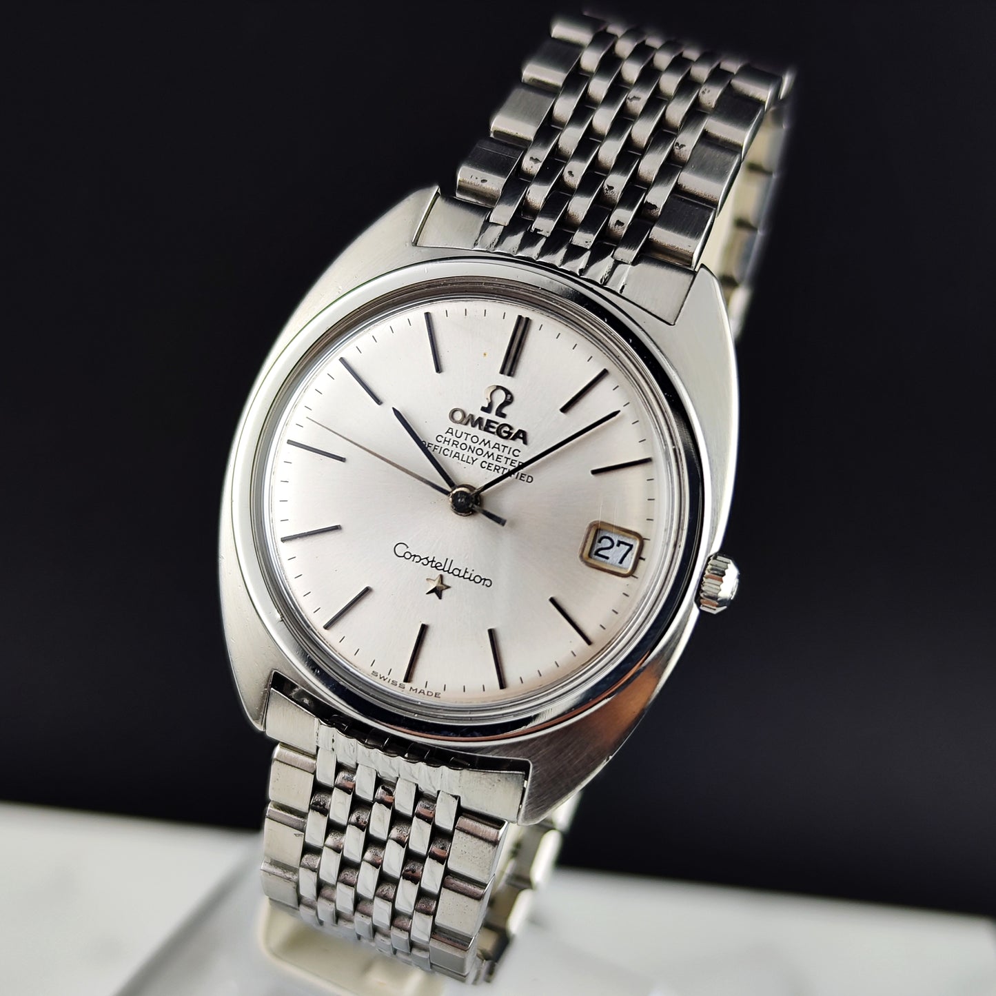 OMEGA Constellation Chronometer C-Shape Silver Dial 1966 [REF. 168.017]