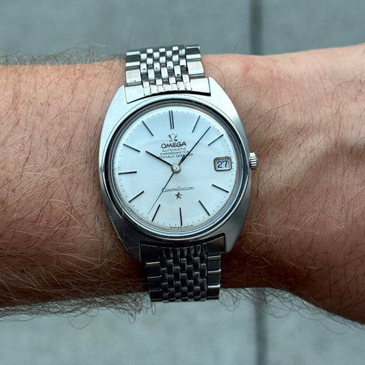 OMEGA Constellation Chronometer C-Shape Silver Dial 1966 [REF. 168.017]