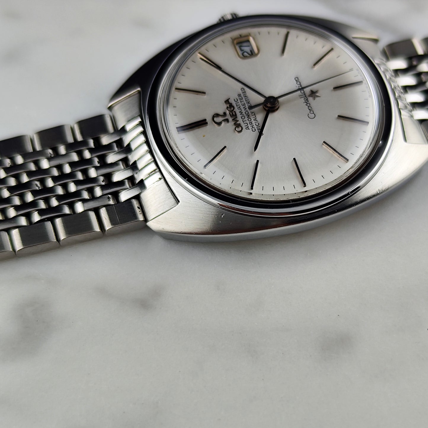 OMEGA Constellation Chronometer C-Shape Silver Dial 1966 [REF. 168.017]