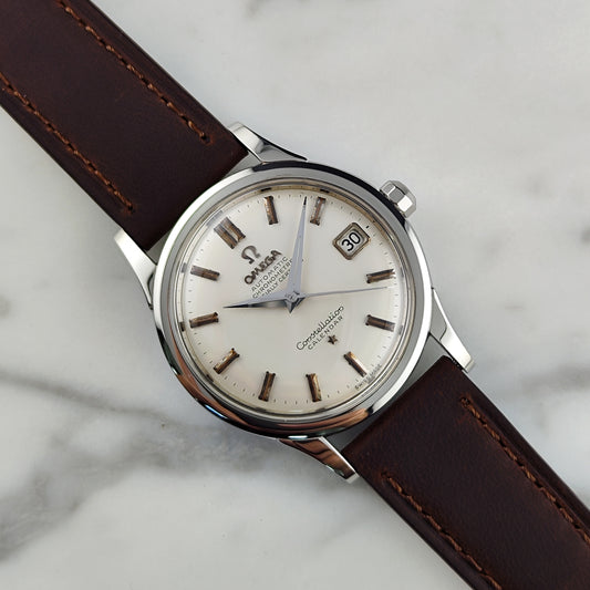 Omega Constellation Chronometer Calendar with Box and Wempe Papers 1958 Serviced 08/2026 [REF. 2943]