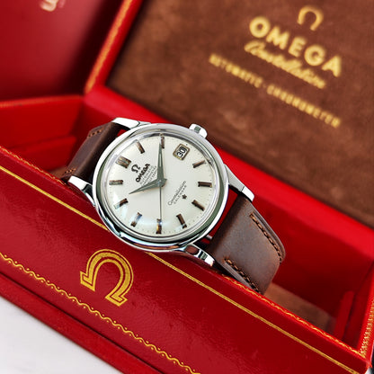 Omega Constellation Chronometer Calendar with Box and Wempe Papers 1958 Serviced 08/2026 [REF. 2943]