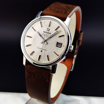 OMEGA Constellation Chronometer Date Special Linen Dial 1967 [REF. 168.018]