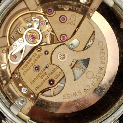 OMEGA Constellation Chronometer Date Special Linen Dial 1967 [REF. 168.018]