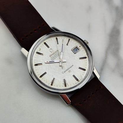 OMEGA Constellation Chronometer Date Special Linen Dial 1967 [REF. 168.018]