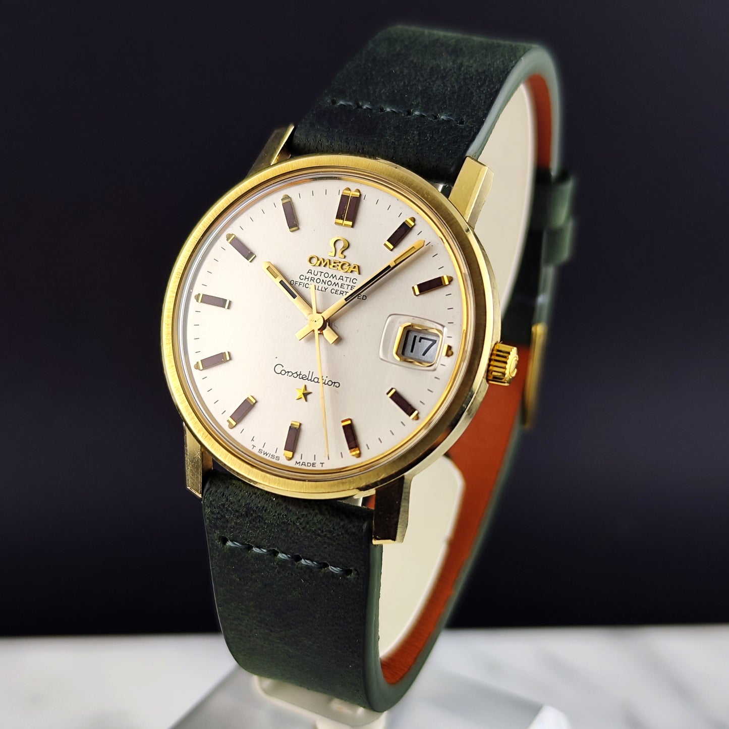 OMEGA Constellation Chronometer Gold 1968 Serviced 04/2026 [REF. 168.018]