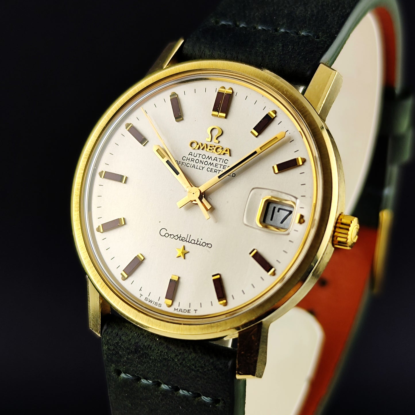 OMEGA Constellation Chronometer Gold 1968 Serviced 04/2026 [REF. 168.018]