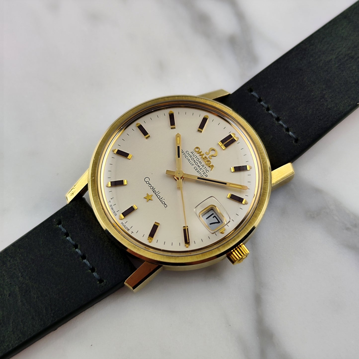 OMEGA Constellation Chronometer Gold 1968 Serviced 04/2026 [REF. 168.018]