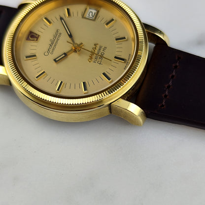 Omega Constellation Chronometer Gold 300Hz Mint 1972 [REF. 198.0022]