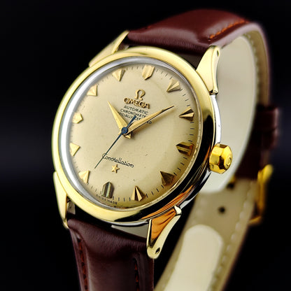 OMEGA Constellation Chronometer Gold Champagner Dial 1958 with Box [REF. 2852]