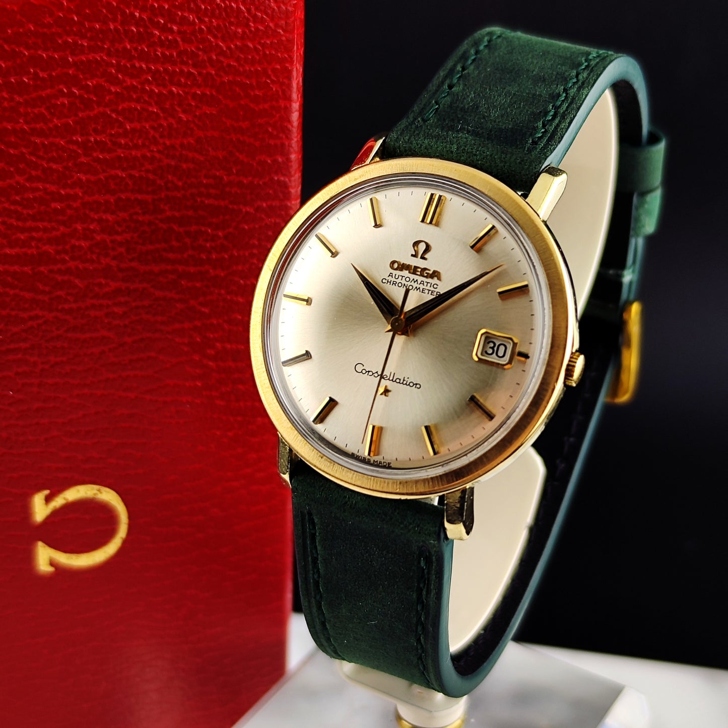 OMEGA Constellation Chronometer Gold Mint+ with Box 1962 [REF. 168.004]