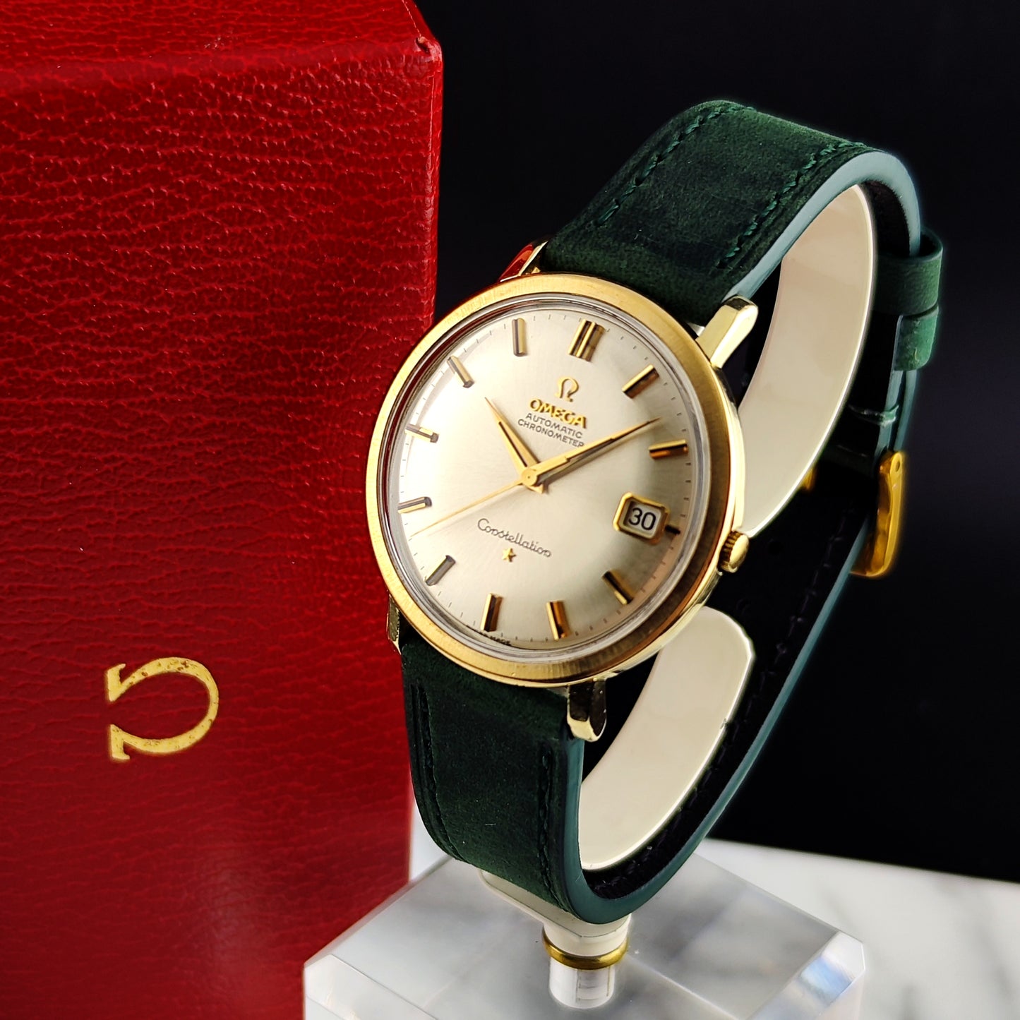OMEGA Constellation Chronometer Gold Mint+ with Box 1962 [REF. 168.004]