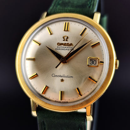 OMEGA Constellation Chronometer Gold Mint+ with Box 1962 [REF. 168.004]