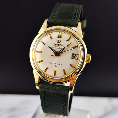 Omega Constellation Chronometer Gold White Dial 1966 Serviced 08/2026 [REF. 14393]