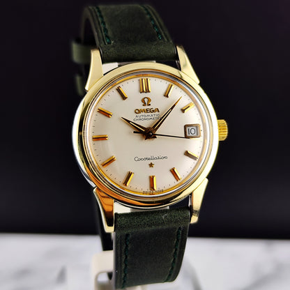 Omega Constellation Chronometer Gold White Dial 1966 Serviced 08/2026 [REF. 14393]