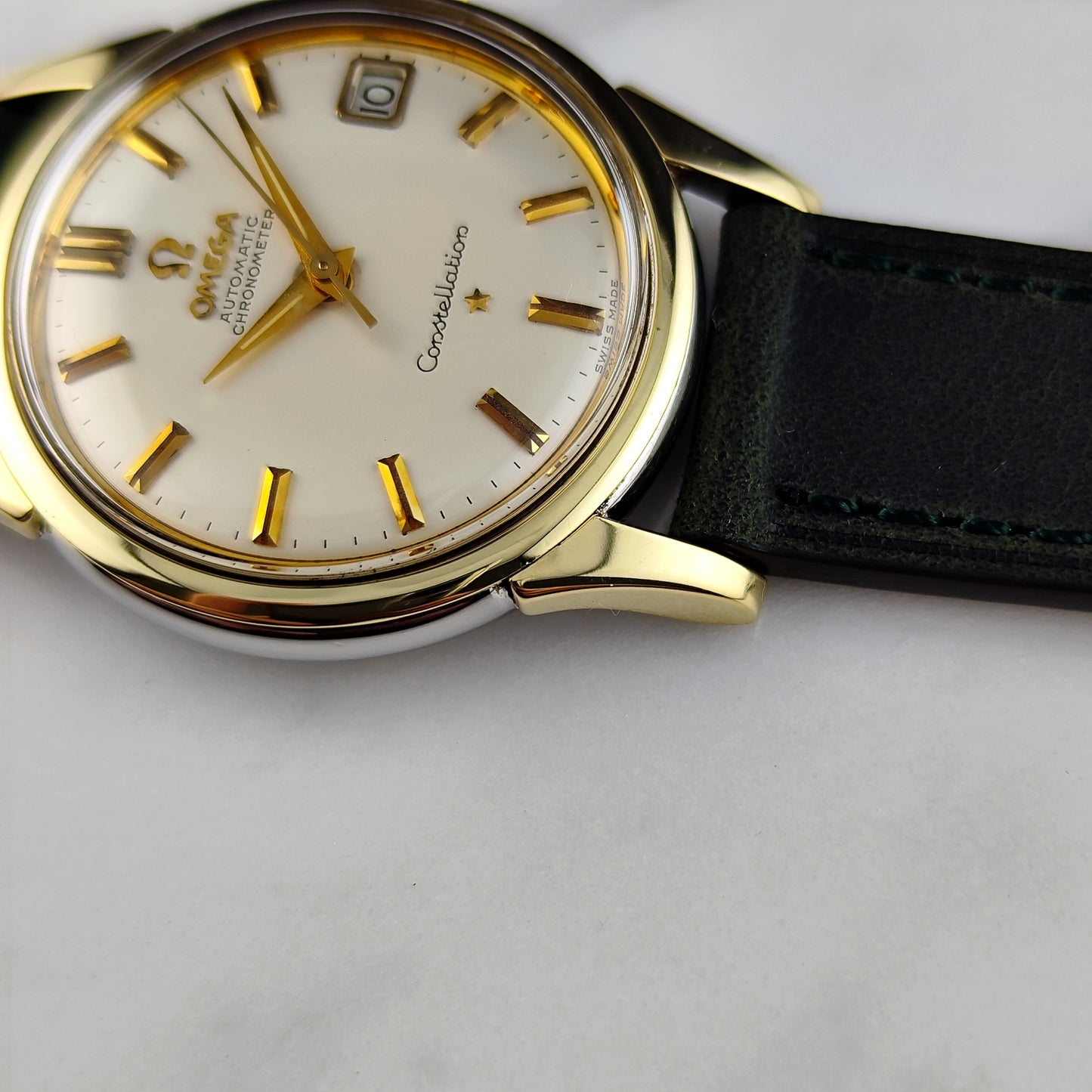 Omega Constellation Chronometer Gold White Dial 1966 Serviced 08/2026 [REF. 14393]