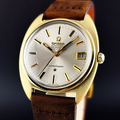 OMEGA Constellation Chronometer Gold White Dial 1969 [REF. 168.017]