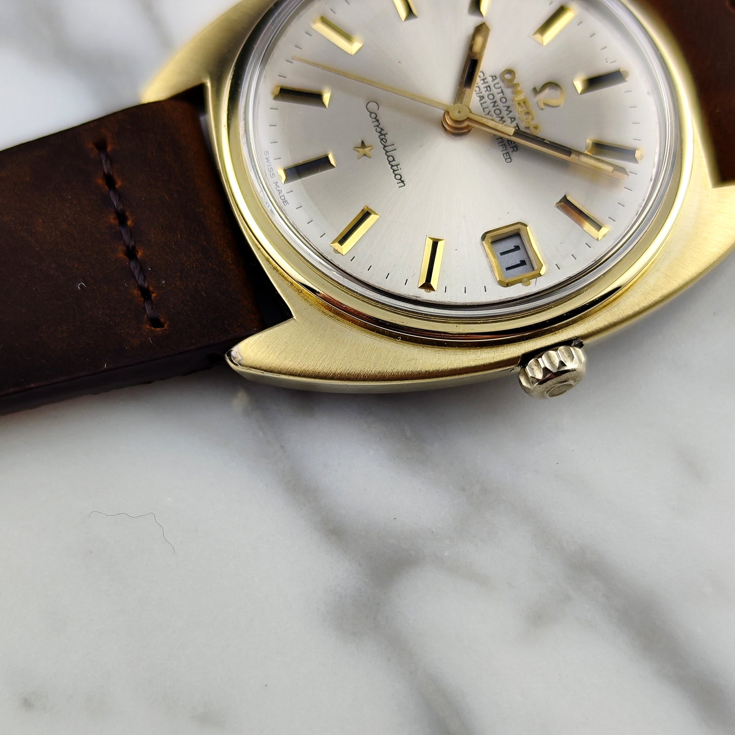 OMEGA Constellation Chronometer Gold White Dial 1969 [REF. 168.017]