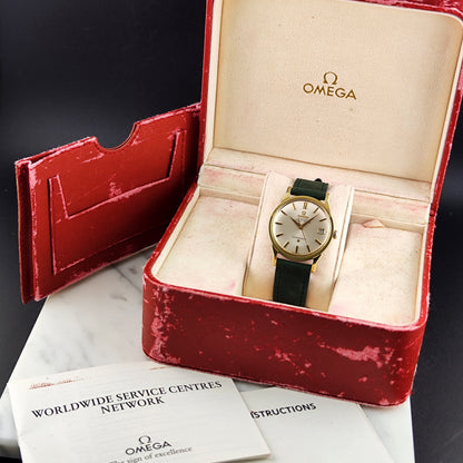 Omega Constellation Chronometer Gold White Dial with Box 1966 Serviced 08/2026 [REF. 168.005]