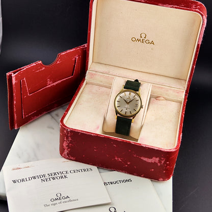 Omega Constellation Chronometer Gold White Dial with Box 1966 Serviced 08/2026 [REF. 168.005]