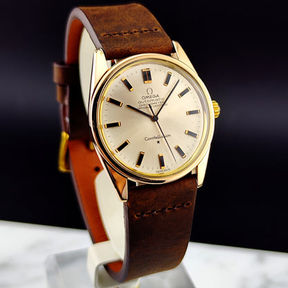OMEGA Constellation Chronometer Gold White Serviced 02/2026 [REF. 167.021]