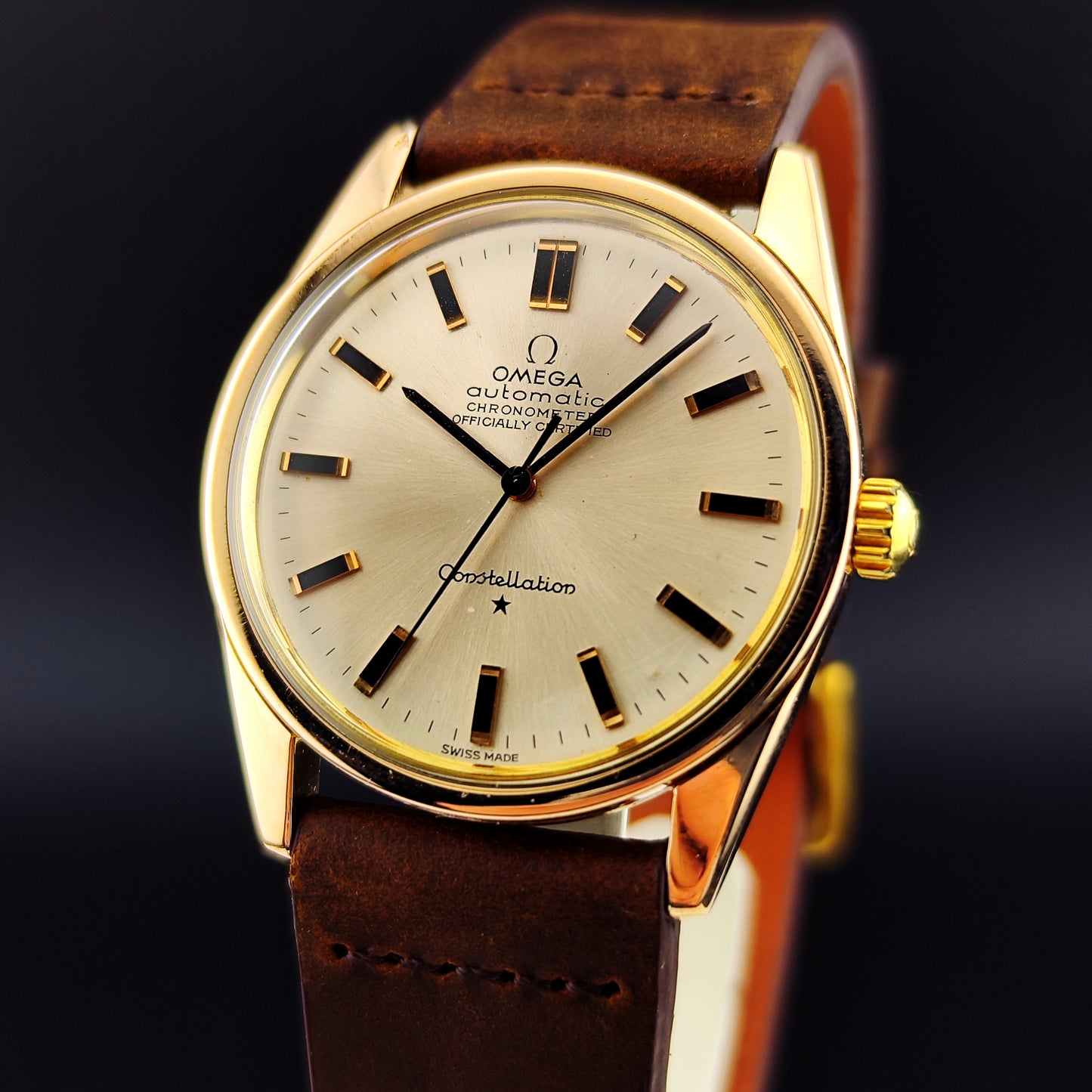 OMEGA Constellation Chronometer Gold White Serviced 02/2026 [REF. 167.021]