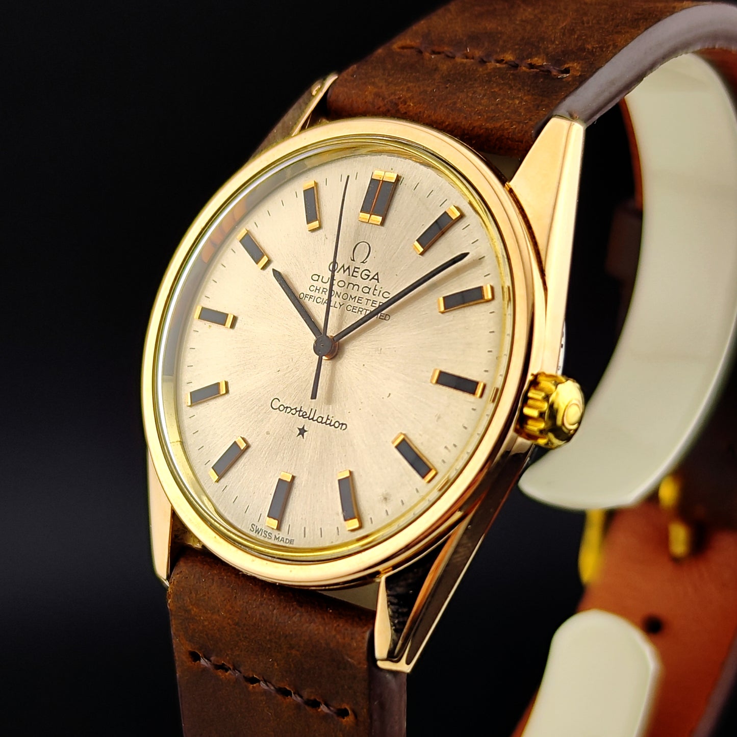 OMEGA Constellation Chronometer Gold White Serviced 02/2026 [REF. 167.021]