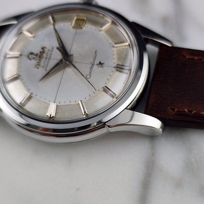 Omega Constellation Chronometer Grey Super Rare Pie-Pan Dial 1962 Serviced 10/2026 – Bild 12
