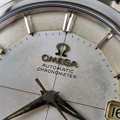 Omega Constellation Chronometer Grey Super Rare Pie-Pan Dial 1962 Serviced 10/2026 – Bild 3