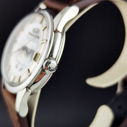 Omega Constellation Chronometer Grey Super Rare Pie-Pan Dial 1962 Serviced 10/2026 – Bild 7