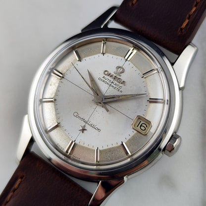 Omega Constellation Chronometer Grey Super Rare Pie-Pan Dial 1962 Serviced 10/2026 – Bild 9