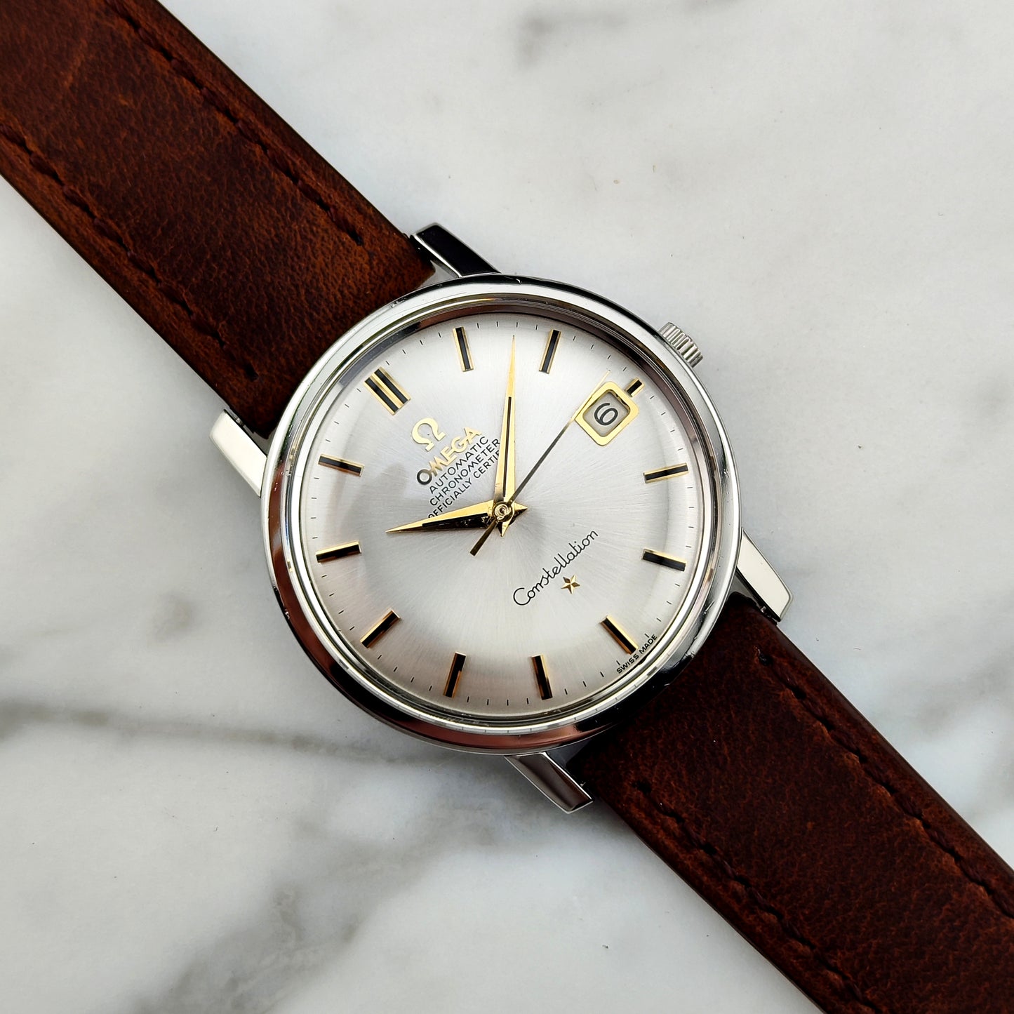 OMEGA Constellation Chronometer NOS Like New with Box [REF. 168.010]