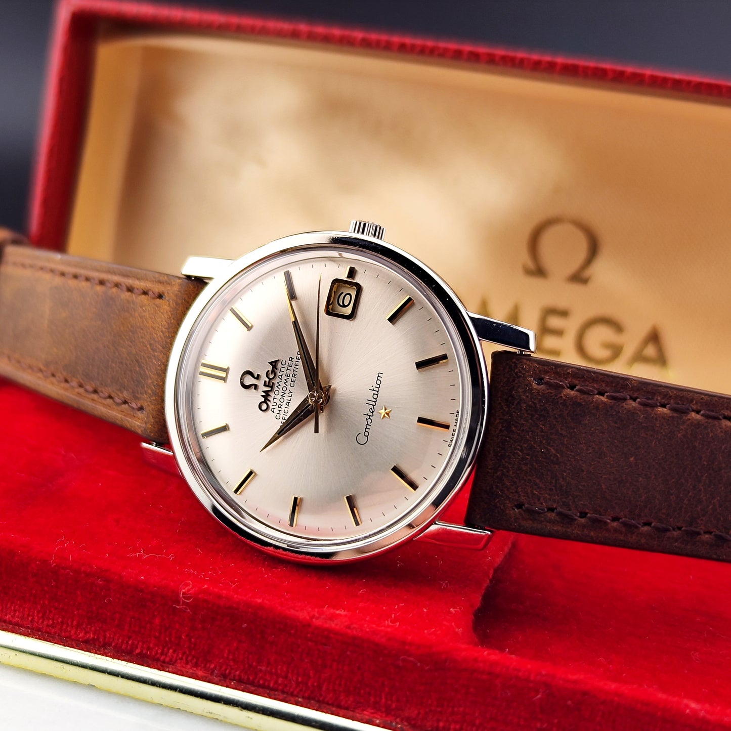 OMEGA Constellation Chronometer NOS Like New with Box [REF. 168.010]