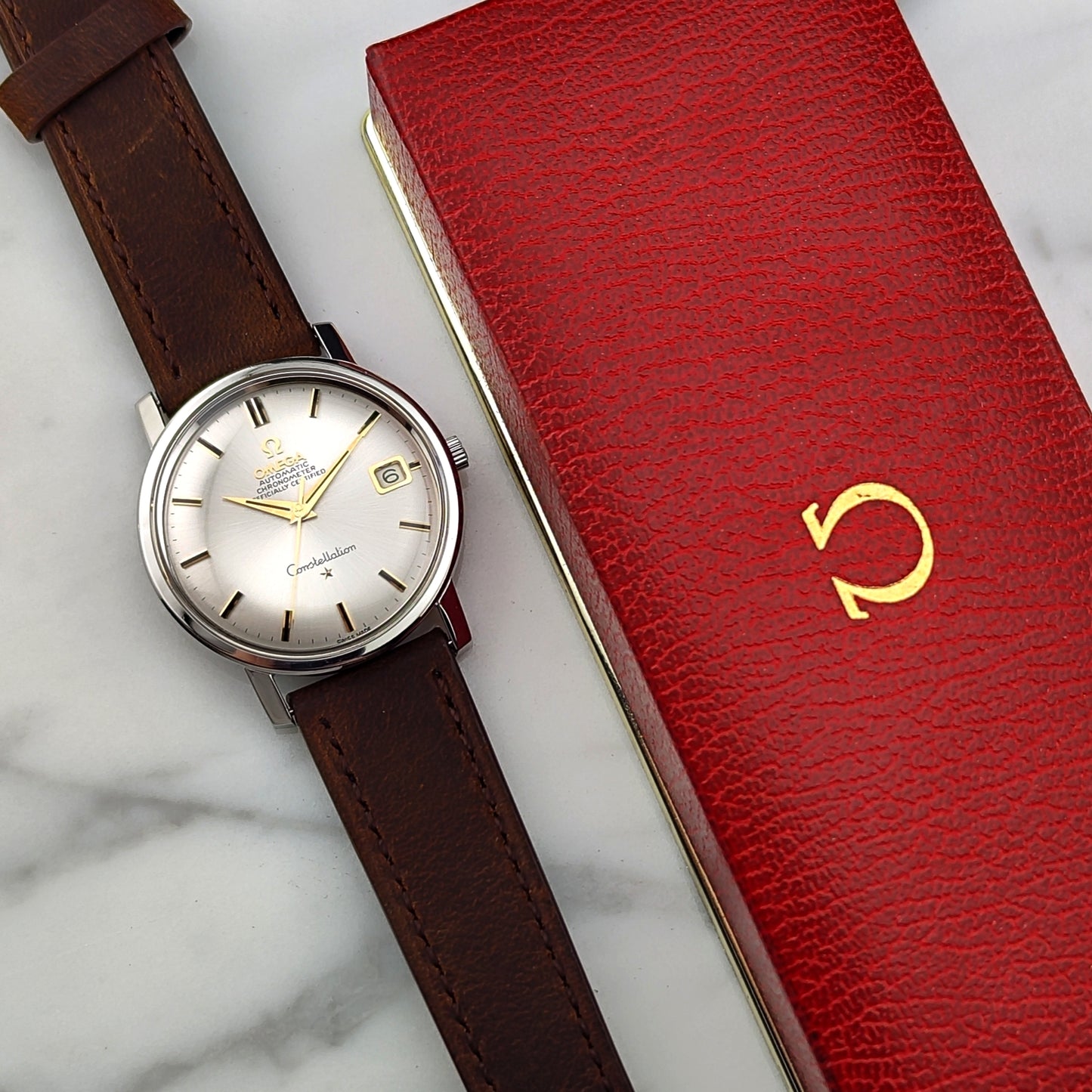 OMEGA Constellation Chronometer NOS Like New with Box [REF. 168.010]