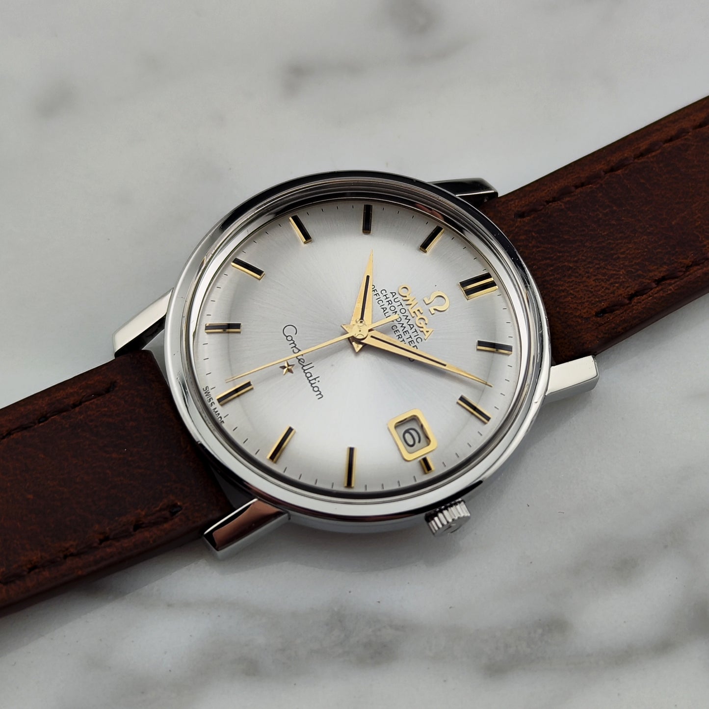 OMEGA Constellation Chronometer NOS Like New with Box [REF. 168.010]