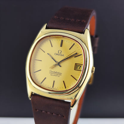 Omega Constellation Chronometer Quartz Gold 1978 [REF. 198.0125]