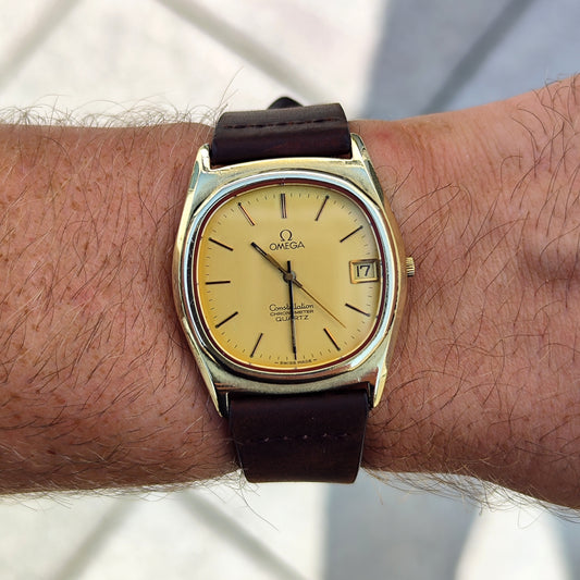 Omega Constellation Chronometer Quartz Gold 1978 [REF. 198.0125]