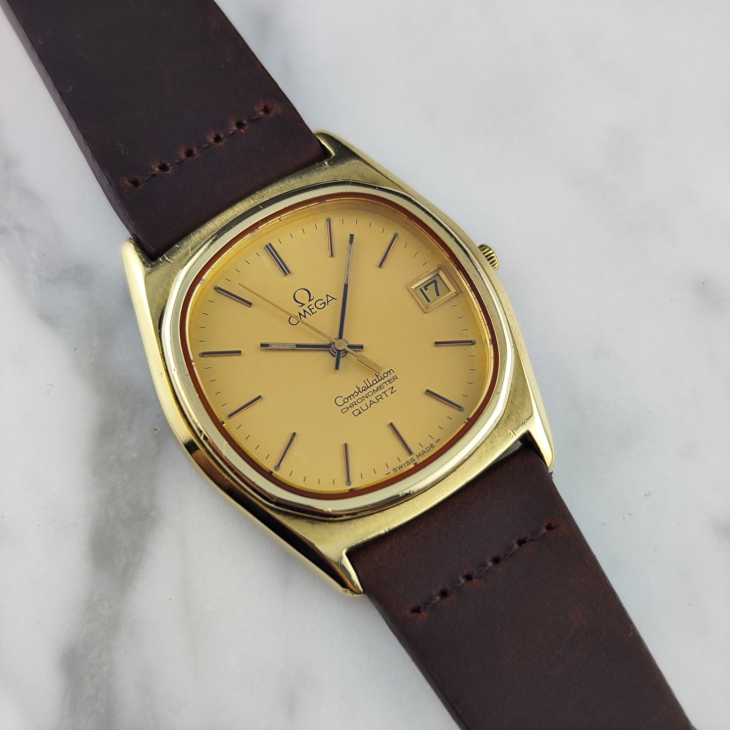 Omega Constellation Chronometer Quartz Gold 1978 [REF. 198.0125]