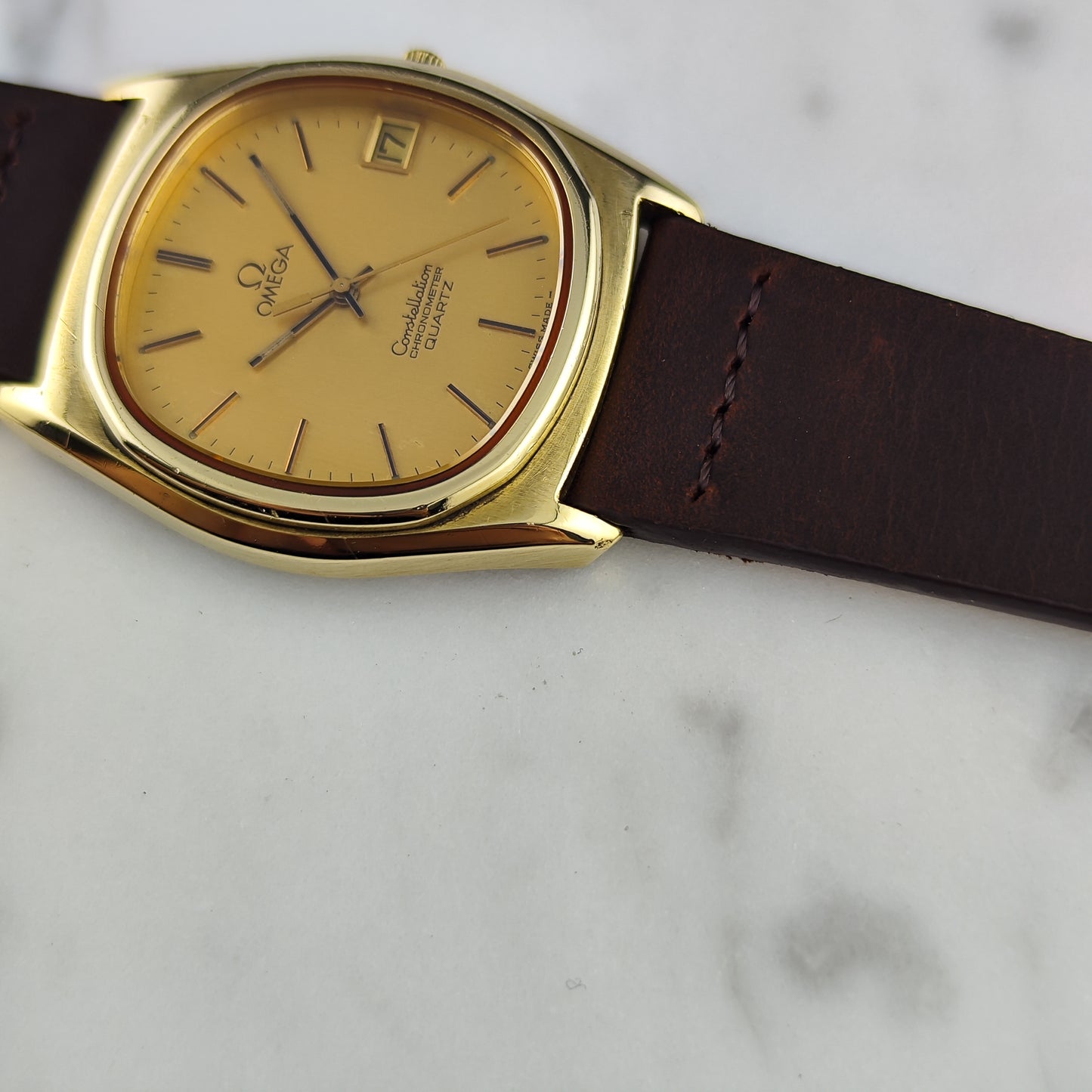 Omega Constellation Chronometer Quartz Gold 1978 [REF. 198.0125]
