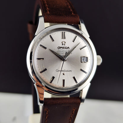 OMEGA Constellation Chronometer Silver Dial Date 1960 Serviced 09/2026 [REF. 14393]