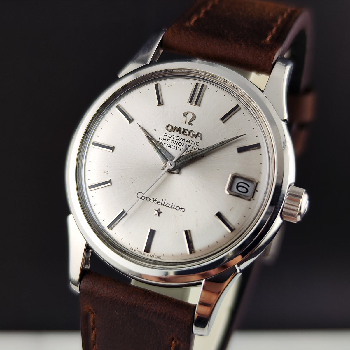 OMEGA Constellation Chronometer Silver Dial Date 1960 Serviced 09/2026 [REF. 14393]