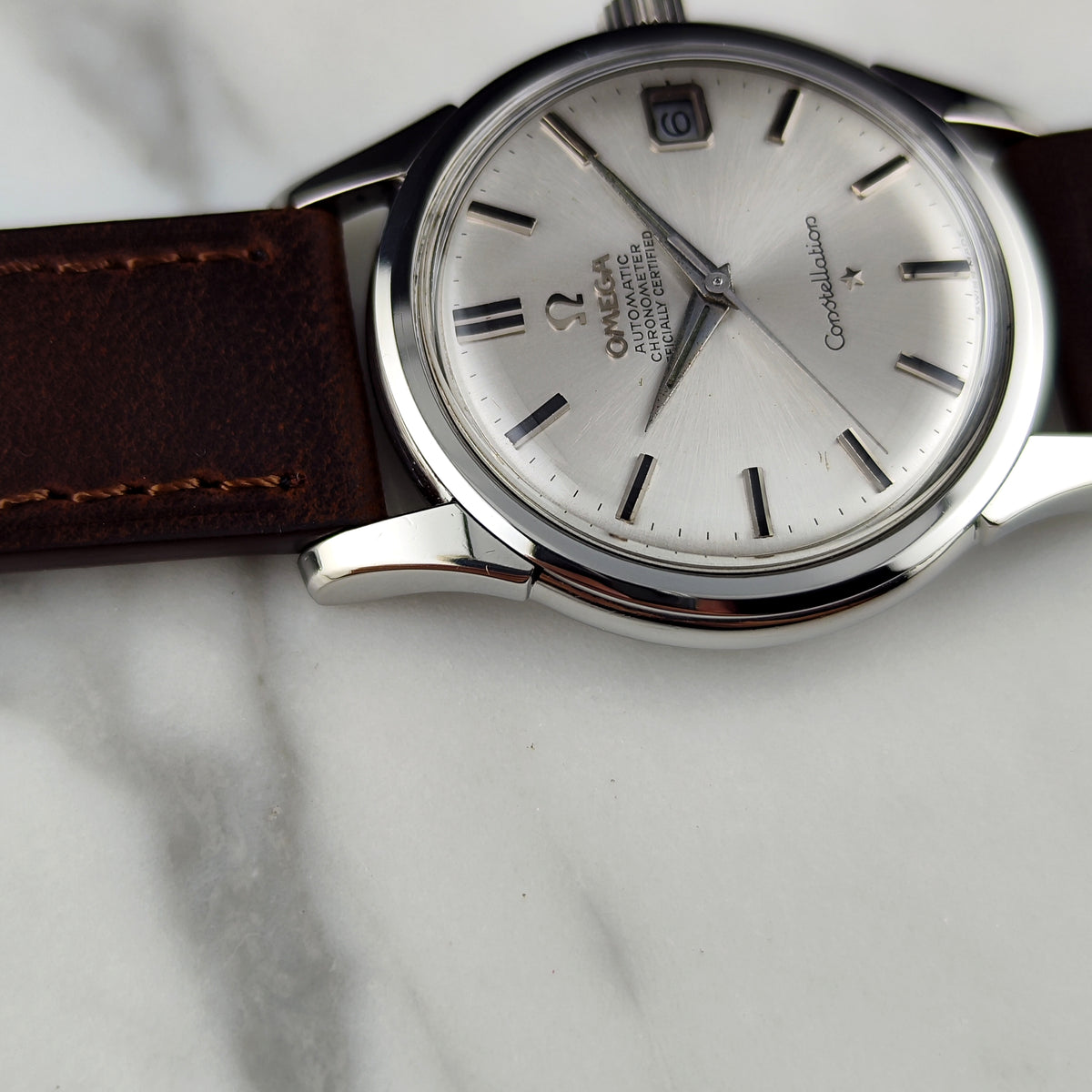 OMEGA Constellation Chronometer Silver Dial Date 1960 Serviced 09/2026 [REF. 14393]