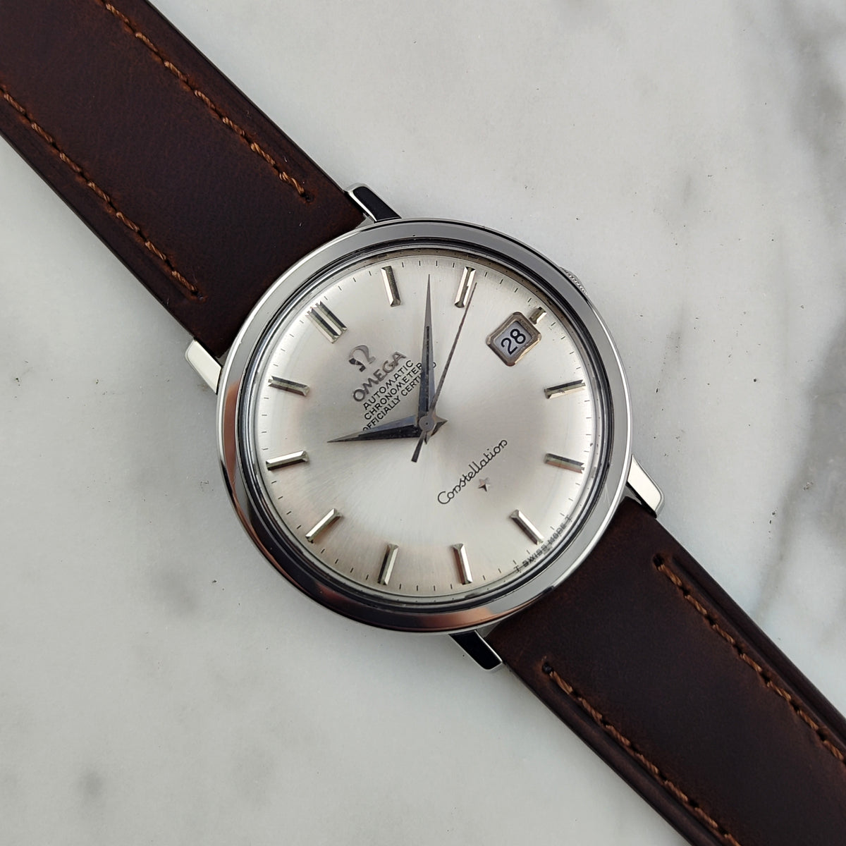OMEGA Constellation Chronometer Silver Dial 1966 Serviced 09/2026 [REF. 168.004]