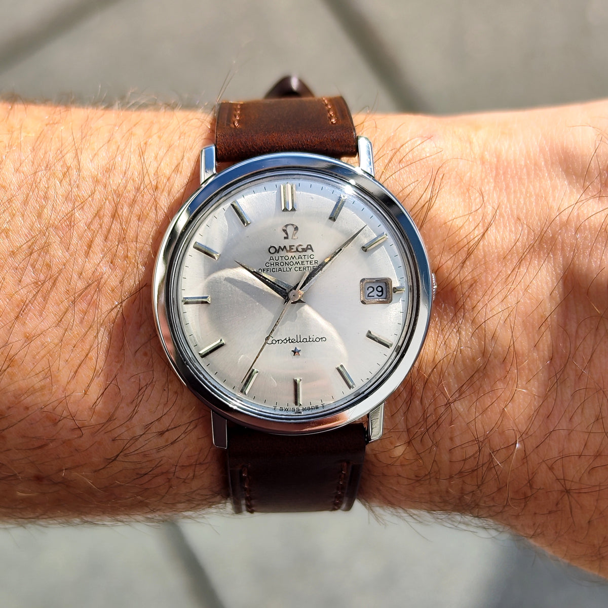 OMEGA Constellation Chronometer Silver Dial 1966 Serviced 09/2026 [REF. 168.004]